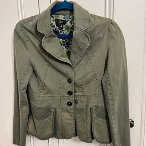 Luii Olive Green Blazer